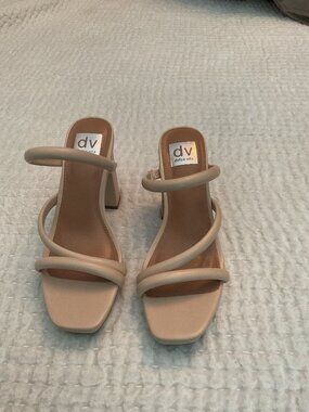 DV Dolce Vita Myla Nude Strappy Sandals